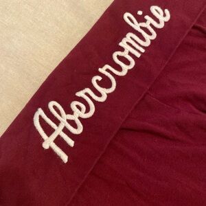 Vintage Y2K Abercrombie Fold Over Flare Leggings Sz M - GREAT CONDITION!